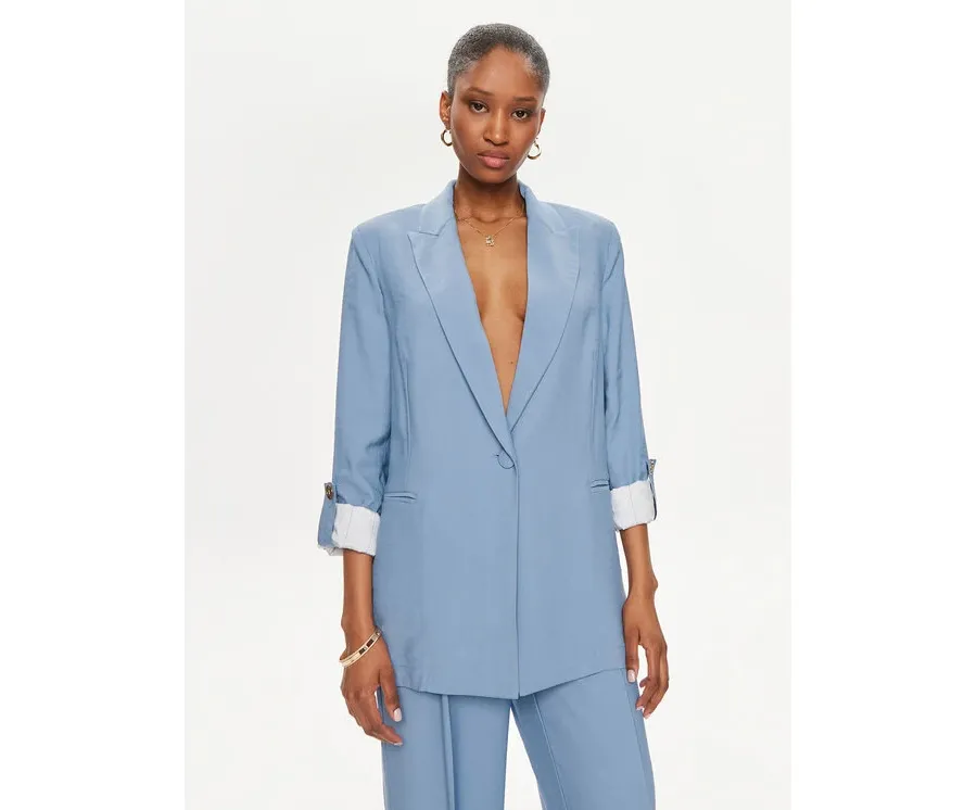 obrazek 1 TWINSET Marynarka 241TF2040 Niebieski Regular Fit