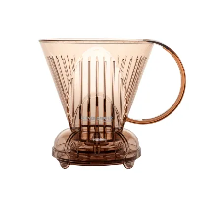 Zdjęcie Clever Dripper L translucent brown zaparzacz przeźroczysty brązowy + filtry (100szt.) CLEVER