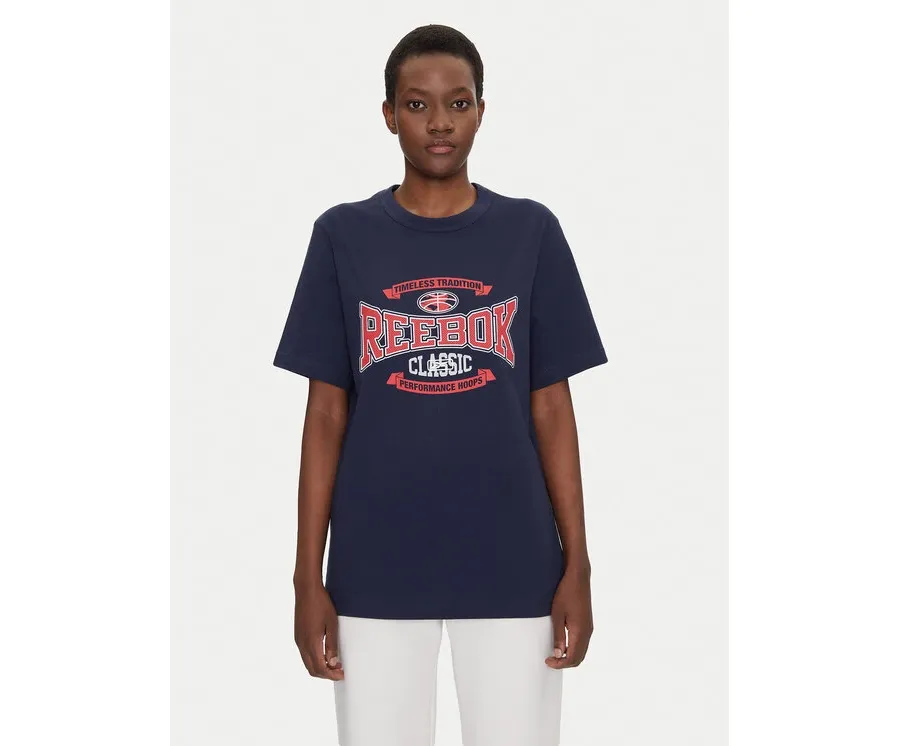 obrazek 1 Reebok T-Shirt 100220202 Granatowy Relaxed Fit