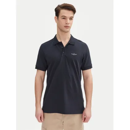 Zdjęcie Aeronautica Militare Polo 251PO1843P191 Granatowy Regular Fit