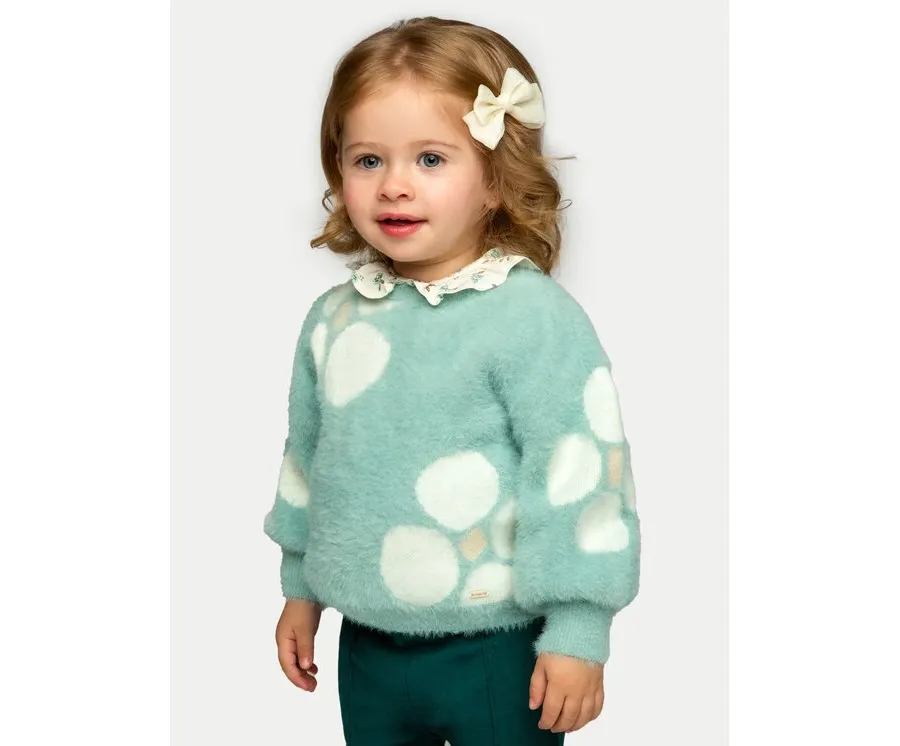 obrazek 1 Mayoral Sweter 2321 Zielony Regular Fit