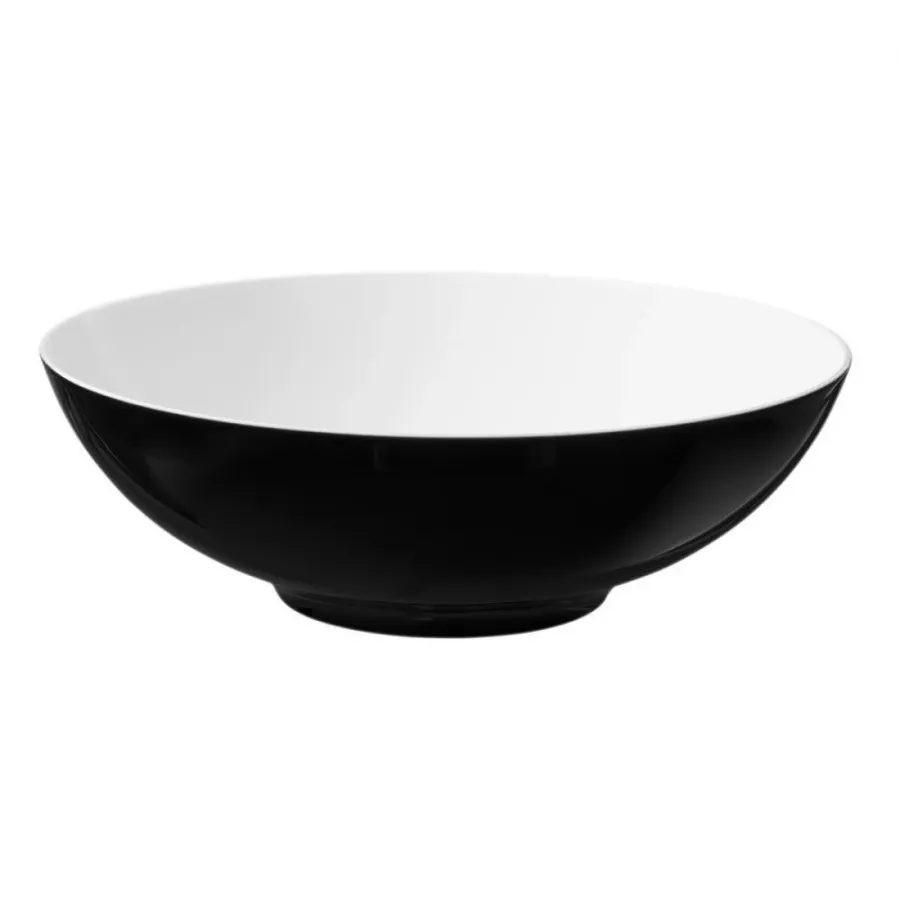 obrazek 1 Okrągła duża miska 30 cm w stylowym kolorze czerni - Seltmann Weiden