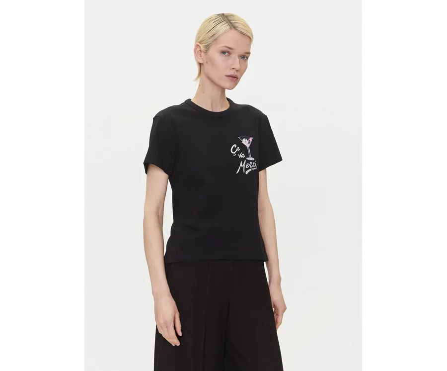obrazek 1 HUGO T-Shirt Destrel_2 50544897 Czarny Loose Fit