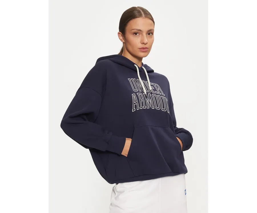 obrazek 1 Under Armour Bluza UA Icon Heavyweight 1386494 Granatowy Oversize