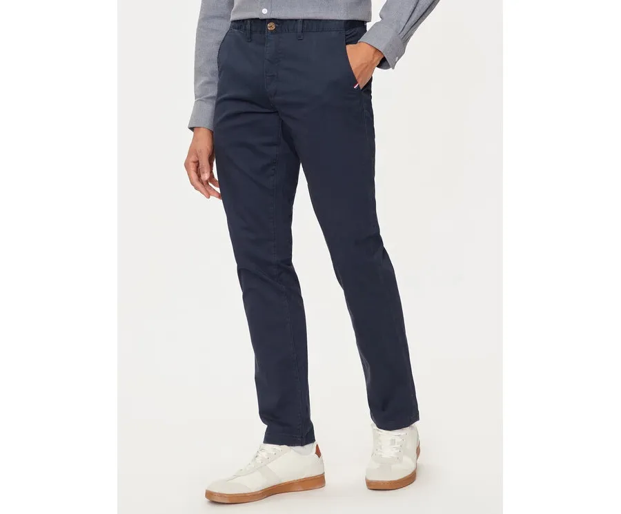 obrazek 1 U.S. Polo Assn. Chinosy MUP3346 Granatowy Slim Fit