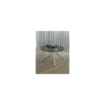 Picture Classic, elegant, glass table for the living room - Casadesus