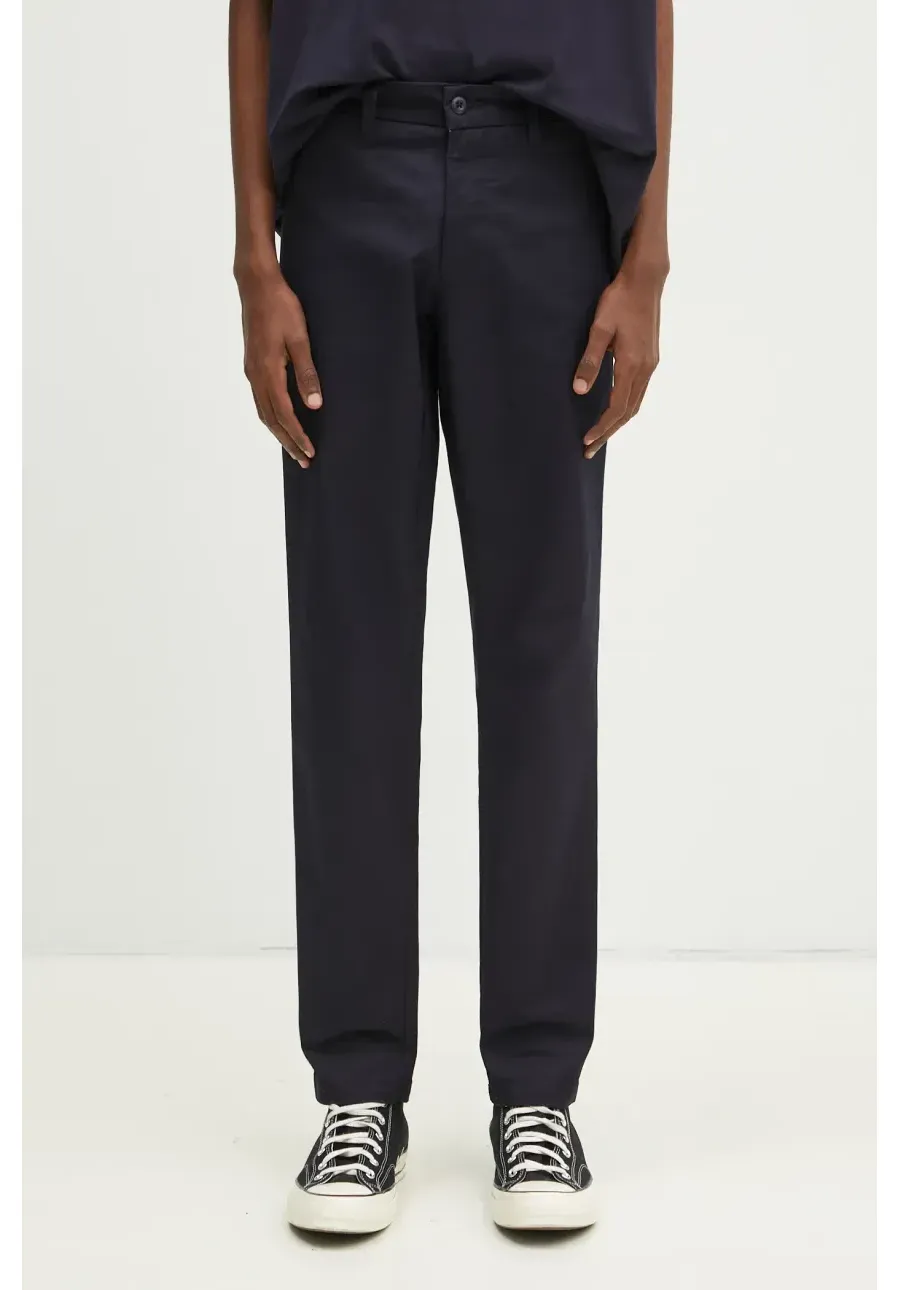 obrazek 1 Carhartt WIP spodnie Sid Pant męskie kolor granatowy proste I003367.-DARK.NAVY