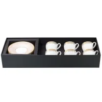 Zdjęcie Wyjątkowy komplet do picia kawy - Porcel