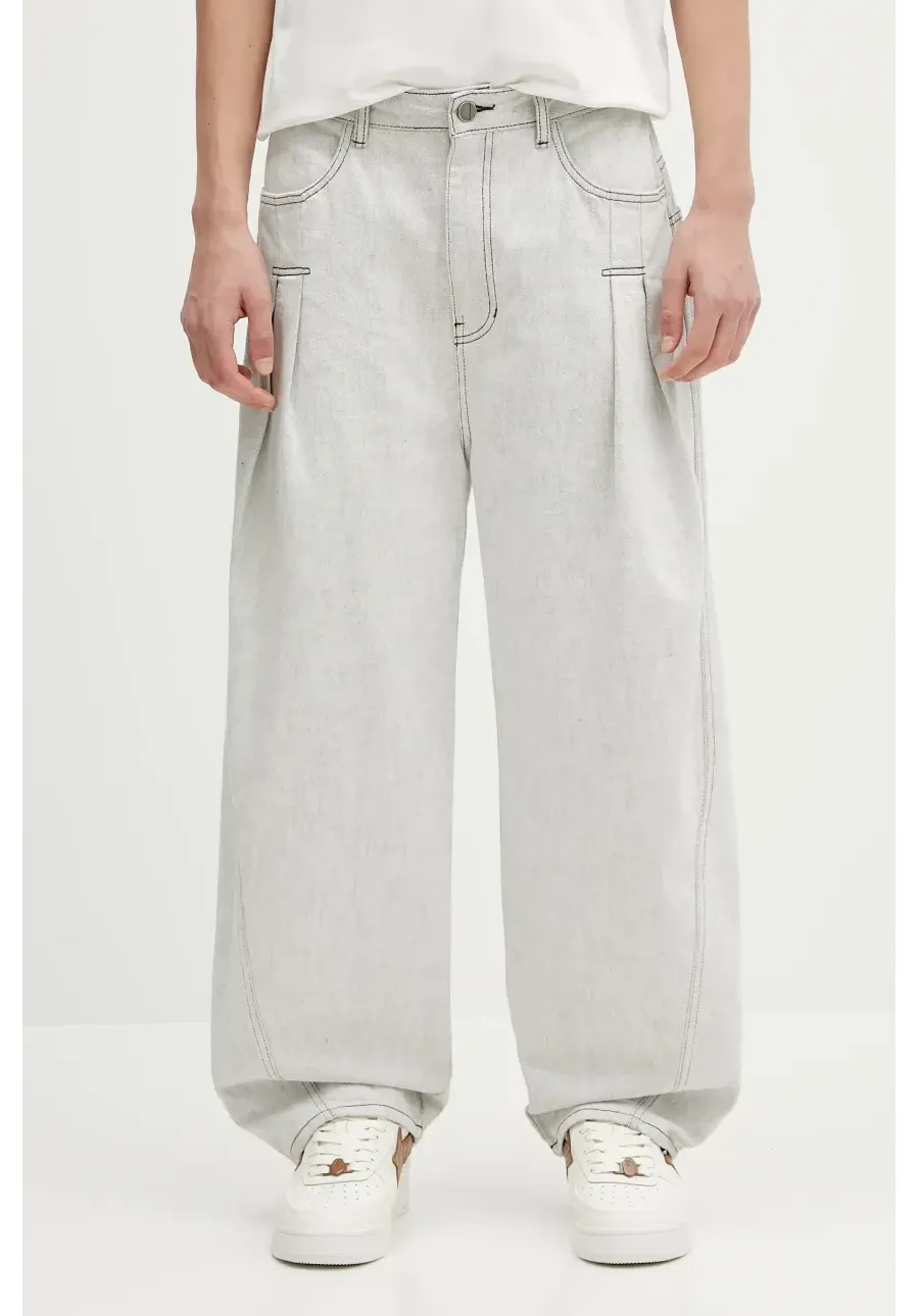 obrazek 1 Ader Error jeansy Apparel-Bottom męskie BO01SSJE0101WH