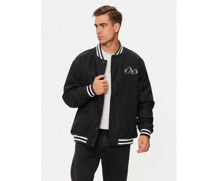 obrazek 1 Vans Kurtka bomber Scuttle VN000HMN Czarny Regular Fit