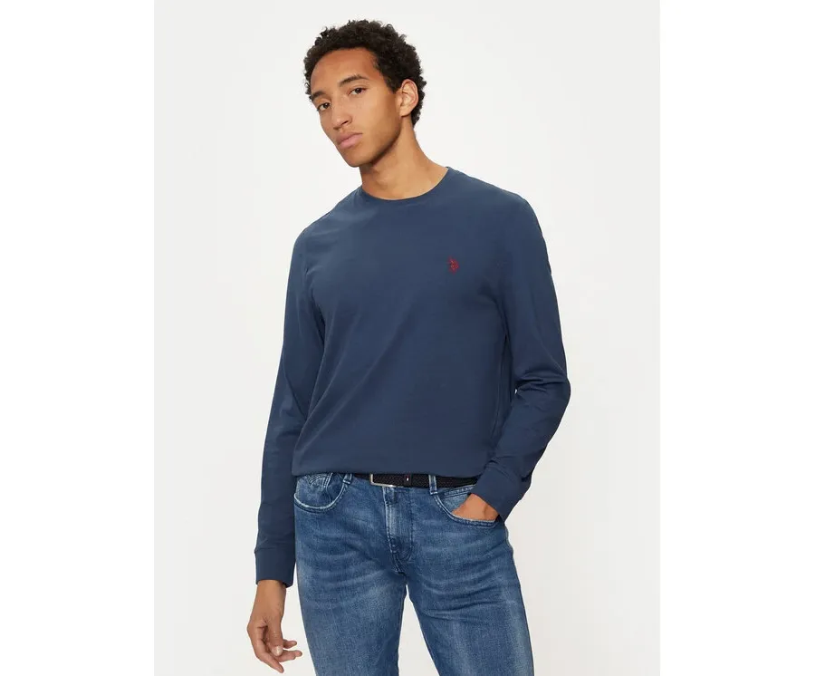 obrazek 1 U.S. Polo Assn. Longsleeve MUP1587 Niebieski Regular Fit