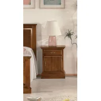 Picture Bedside table with 1 door and 1 drawer - Zanini