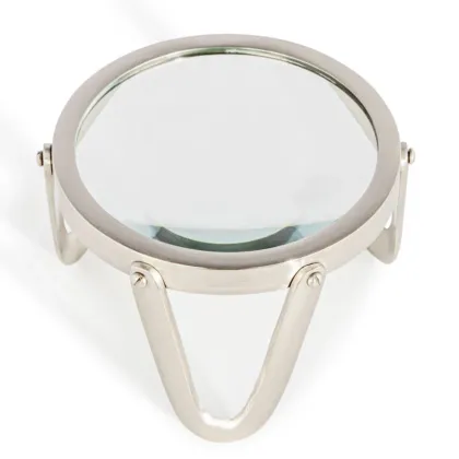 Zdjęcie Lupa stojąca 4'' z cyny na biurko - Authentic Models