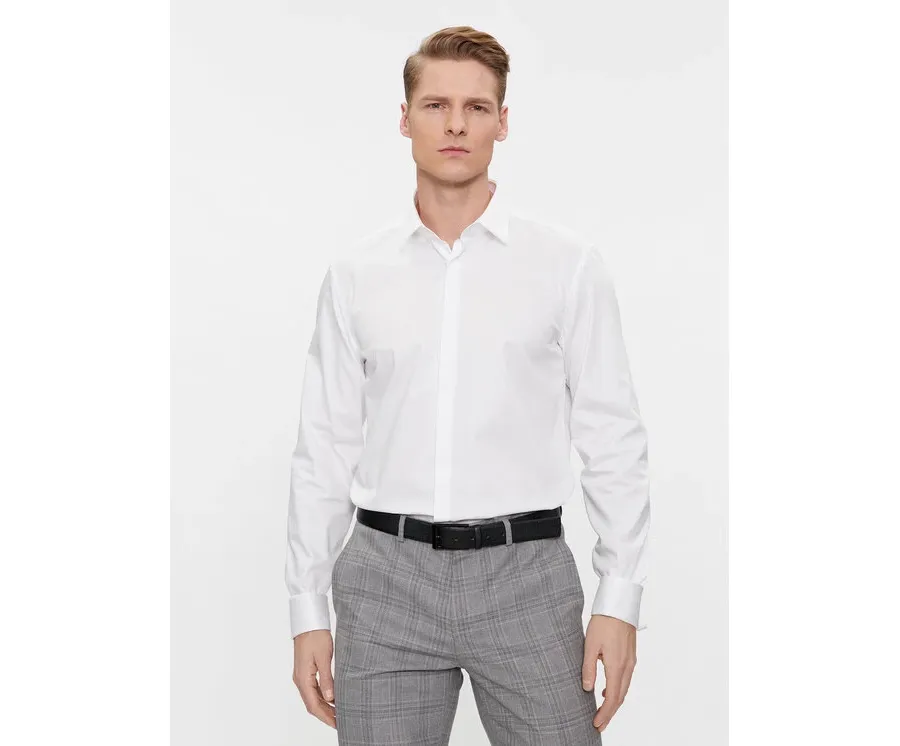 obrazek 1 Hugo Koszula Kennew 50508549 Biały Slim Fit HUGO