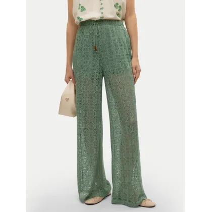 Zdjęcie Vero Moda Spodnie materiałowe Maya 10325044 Zielony Wide Leg