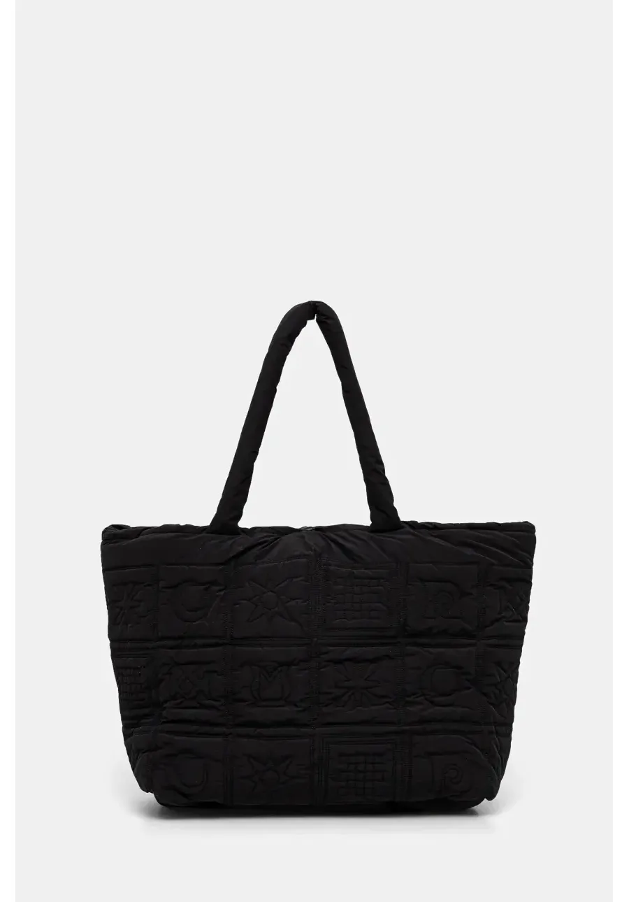 obrazek 1 Nanushka torebka SOFT TOTE kolor czarny NU24FWBT12451