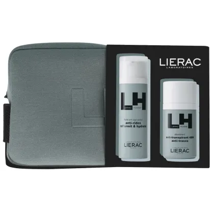 Zdjęcie Lierac Homme Zestaw dermokosmetyków Anti-Aging Fluid + Deo