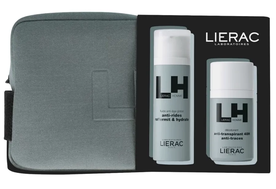 obrazek 1 Lierac Homme Zestaw dermokosmetyków Anti-Aging Fluid + Deo