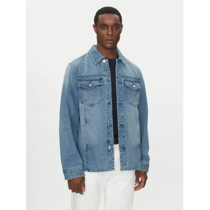 Zdjęcie Michael Kors Kurtka jeansowa CR5900PFAU Niebieski Regular Fit