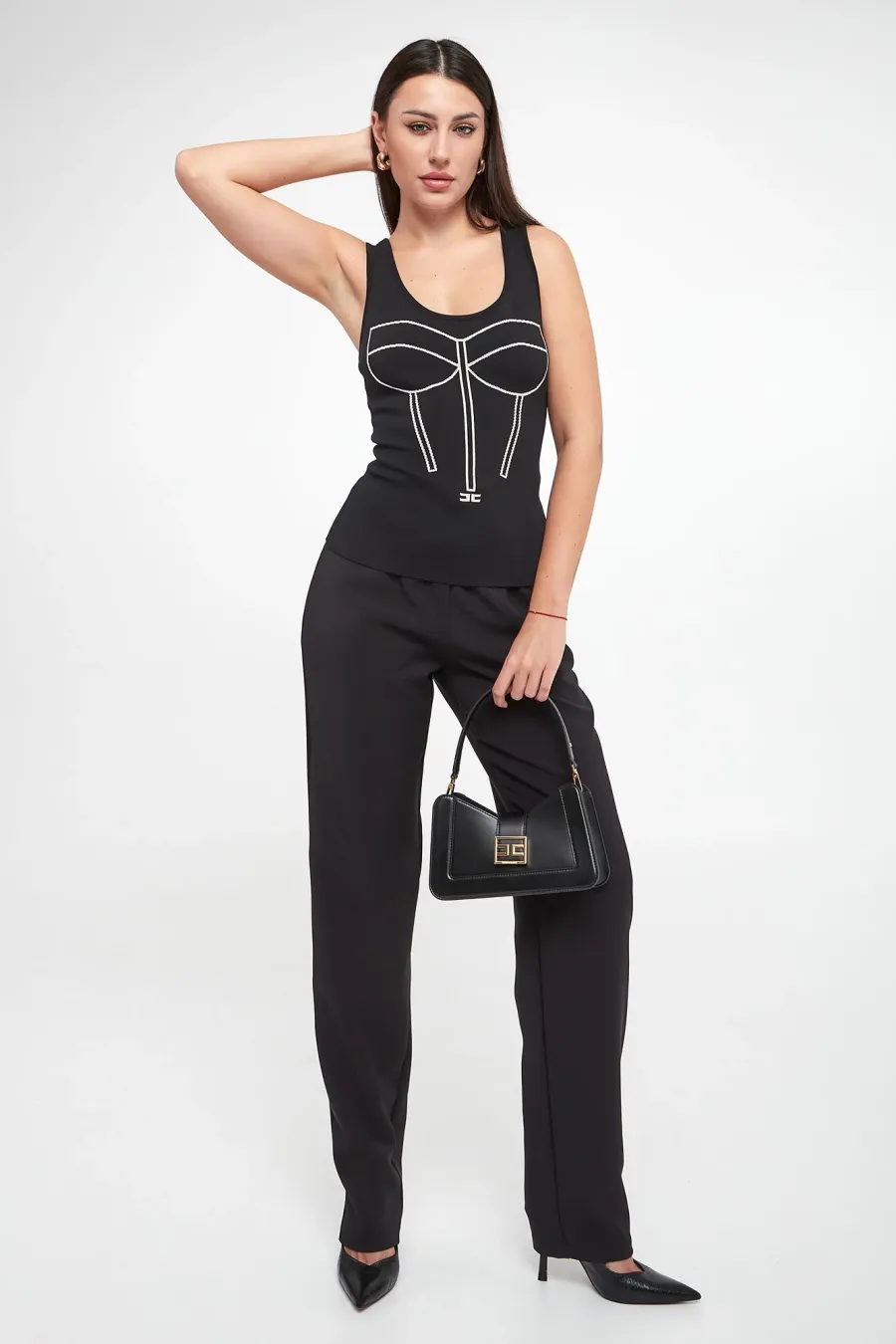 obrazek 1 Top damski ELISABETTA FRANCHI Elisabetta Franchi
