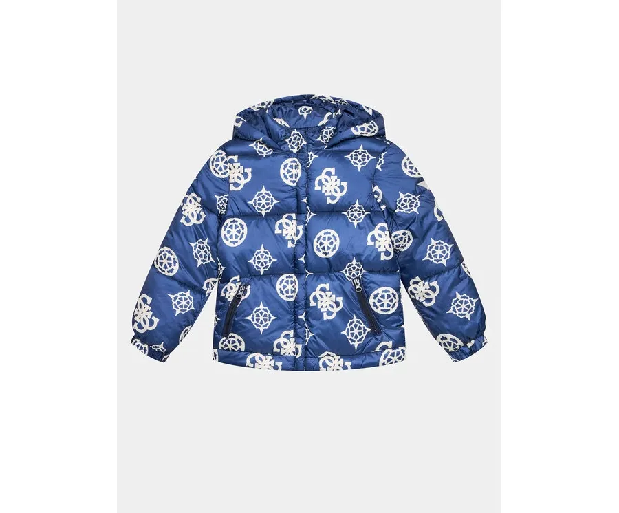 obrazek 1 Guess Kurtka przejściowa J3BL00 WCFM0 Granatowy Regular Fit