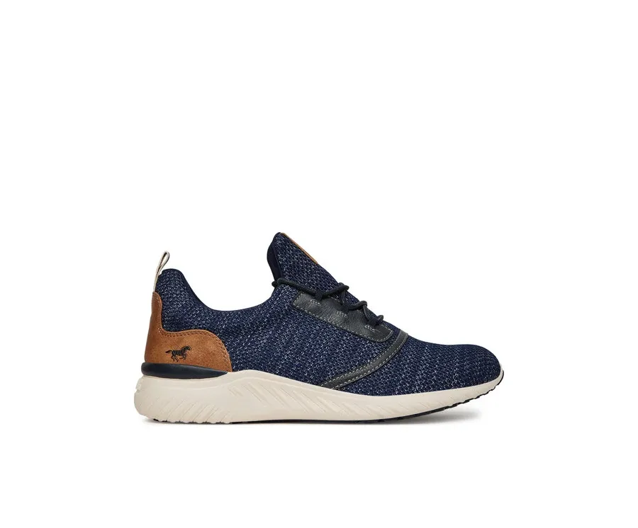 obrazek 1 Mustang Sneakersy 4132-311 Granatowy