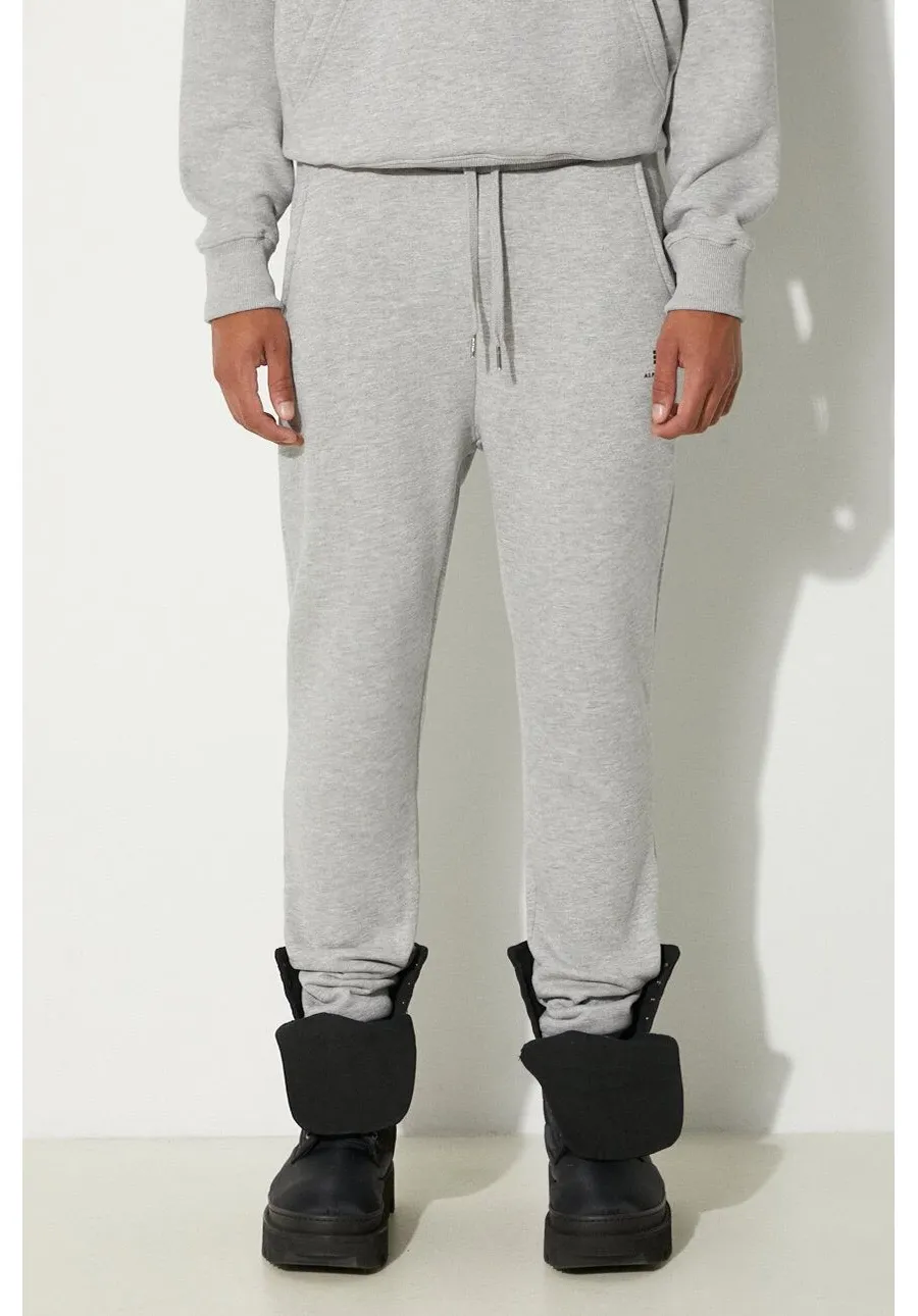 obrazek 1 Alpha Industries spodnie dresowe Basic Jogger SL kolor szary 116370.17-GRAFITOWY
