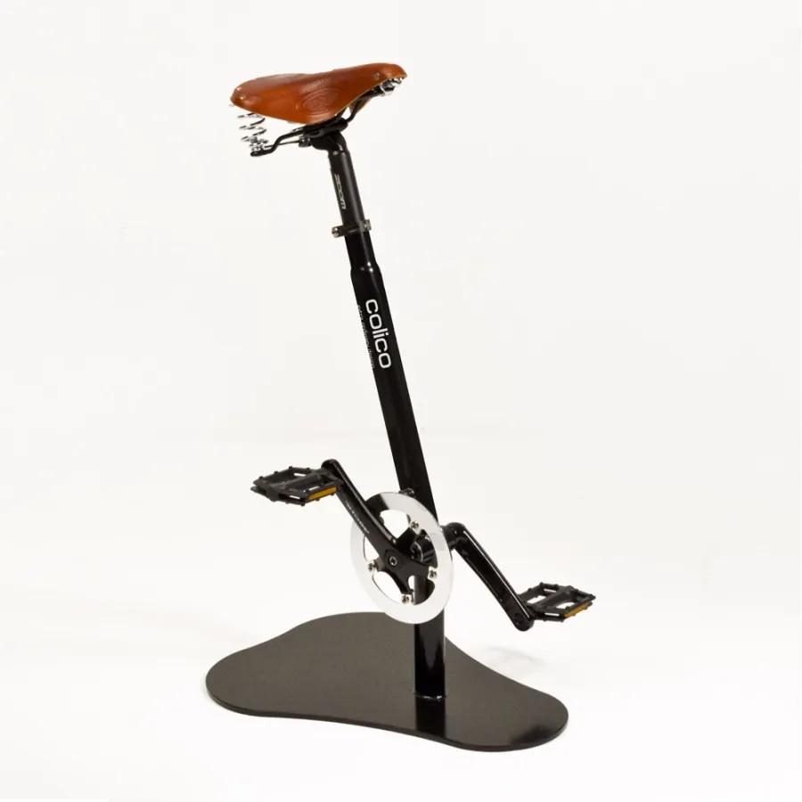 obrazek 1 Designerski, stalowy stołek z pedałami - Colico