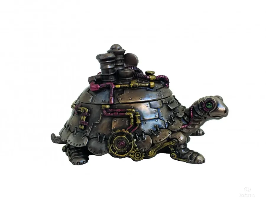 obrazek 1 Figurka steampunkowego żółwia