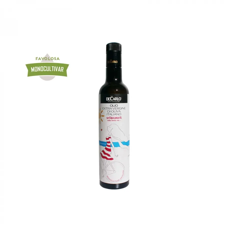 obrazek 1 Włoska oliwa z jednoodmianowych oliwek extra virgin Favolosa, 500 ml