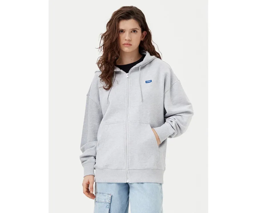 obrazek 1 HUGO Bluza Doa 50542512 Szary Relaxed Fit