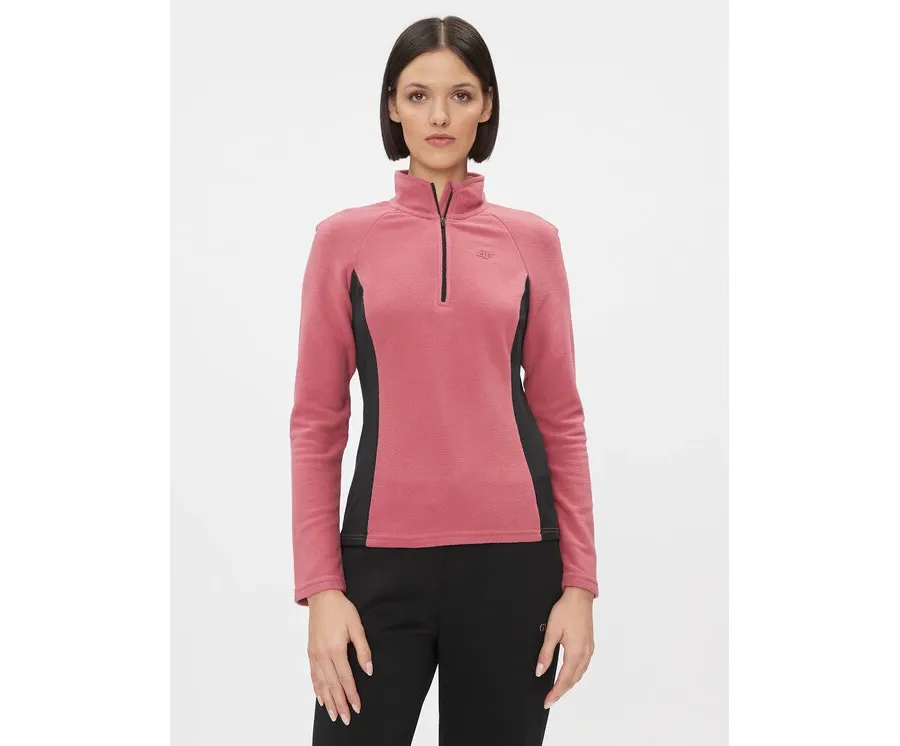 obrazek 1 4F Bielizna termoaktywna górna 4FAW23UFLEF032 Różowy Slim Fit