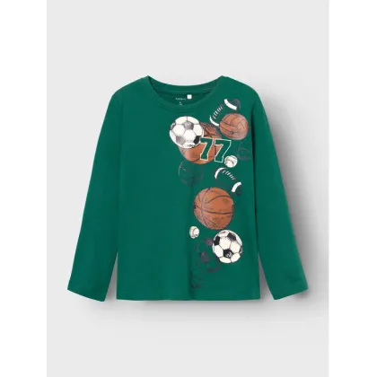 Zdjęcie NAME IT Bluzka 13220044 Zielony Regular Fit