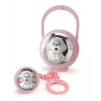 Picture Beautiful case and pacifier pendant for a dog, 7x11x6
