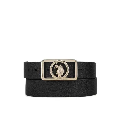 Zdjęcie U.S. Polo Assn. Pasek Damski AIUXT2472WVP Czarny