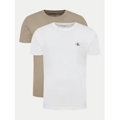 Zdjęcie Calvin Klein Jeans Komplet 2 t-shirtów Monologo J30J320199 Kolorowy Regular Fit