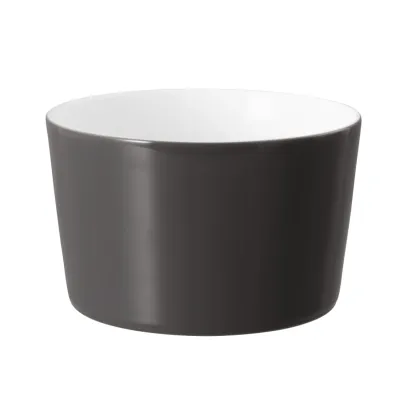 Zdjęcie Porcelanowa okrągła miska 13 cm w kolorze antracytowym - Seltmann Weiden