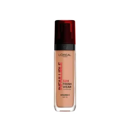Zdjęcie L'Oréal Paris Infaillible 32H Fresh Wear Podkład w płynie 30 ml Nr. 300 - Amber