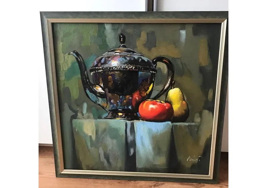obrazek 1 Obraz olejny Martwa natura 70x60