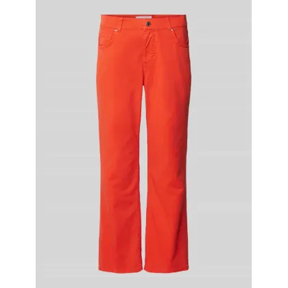 Zdjęcie Spodnie o skróconym kroju regular fit model ‘Leni’