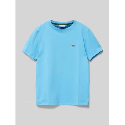 Zdjęcie T-shirt z naszywką z logo