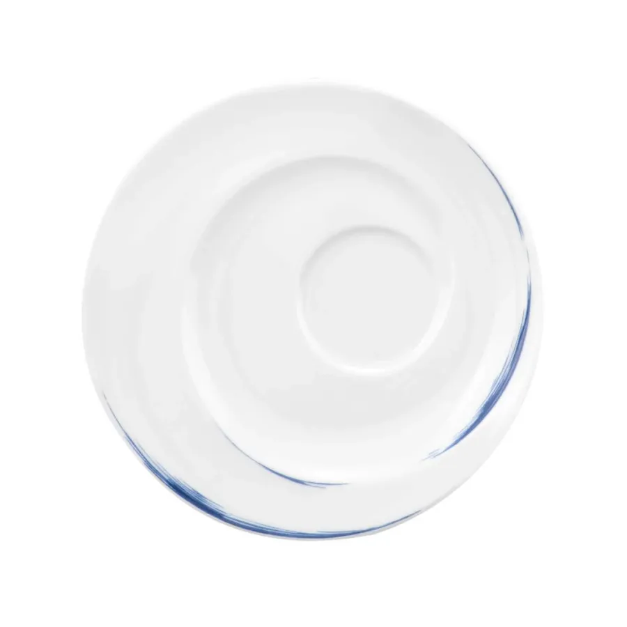 obrazek 1 Duży okrągły porcelanowy spodek pod filiżankę 17 cm - Seltmann Weiden