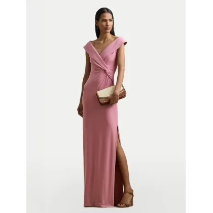 Zdjęcie LAUREN RALPH LAUREN Sukienka wieczorowa 253863940023 Różowy Slim Fit