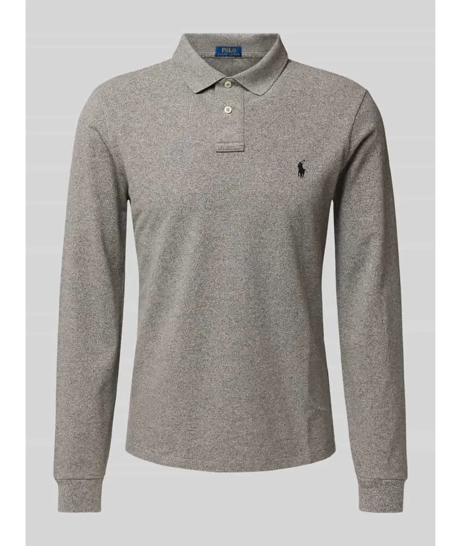 obrazek 1 Polo Ralph Lauren Polo 710681126003 Szary Slim Fit