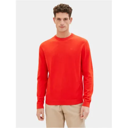 Zdjęcie Tom Tailor Sweter 1039810 Czerwony Regular Fit