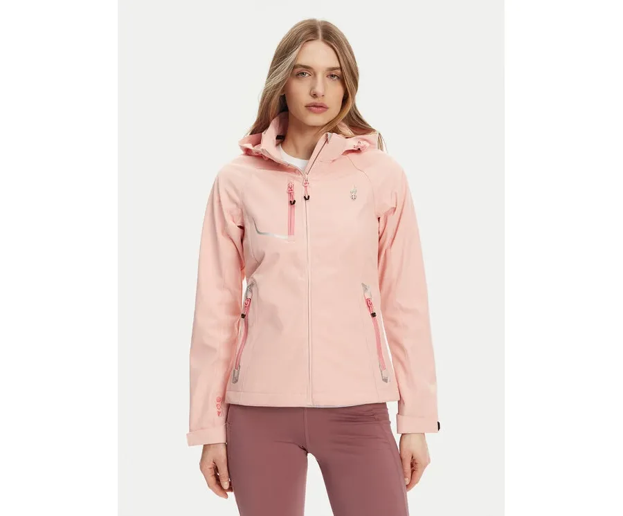 obrazek 1 Aulp Kurtka softshell Rossa Koralowy Regular Fit