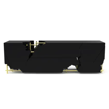 Zdjęcie Ekskluzywny minimalistyczny i niezwykle ekstrawagancki kredens do salonu - Bitangra