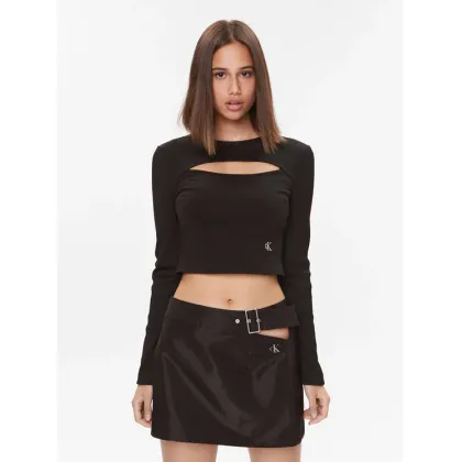 Zdjęcie Calvin Klein Jeans Bluzka Milano J20J222009 Czarny Regular Fit