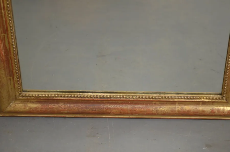 obrazek 3 Proste i eleganckie pozłacane lustro - antyk z 1881 roku