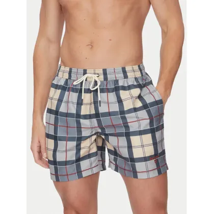 Zdjęcie Barbour Szorty kąpielowe Staple Tartan MSW0065TN31 Szary Regular Fit